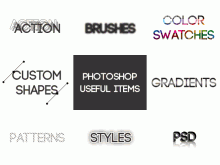 とっつきやすいPhotoshopのアイテム達