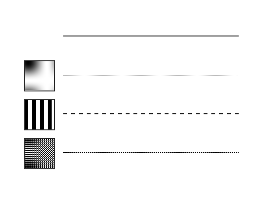 パターンを被せて作れる罫線